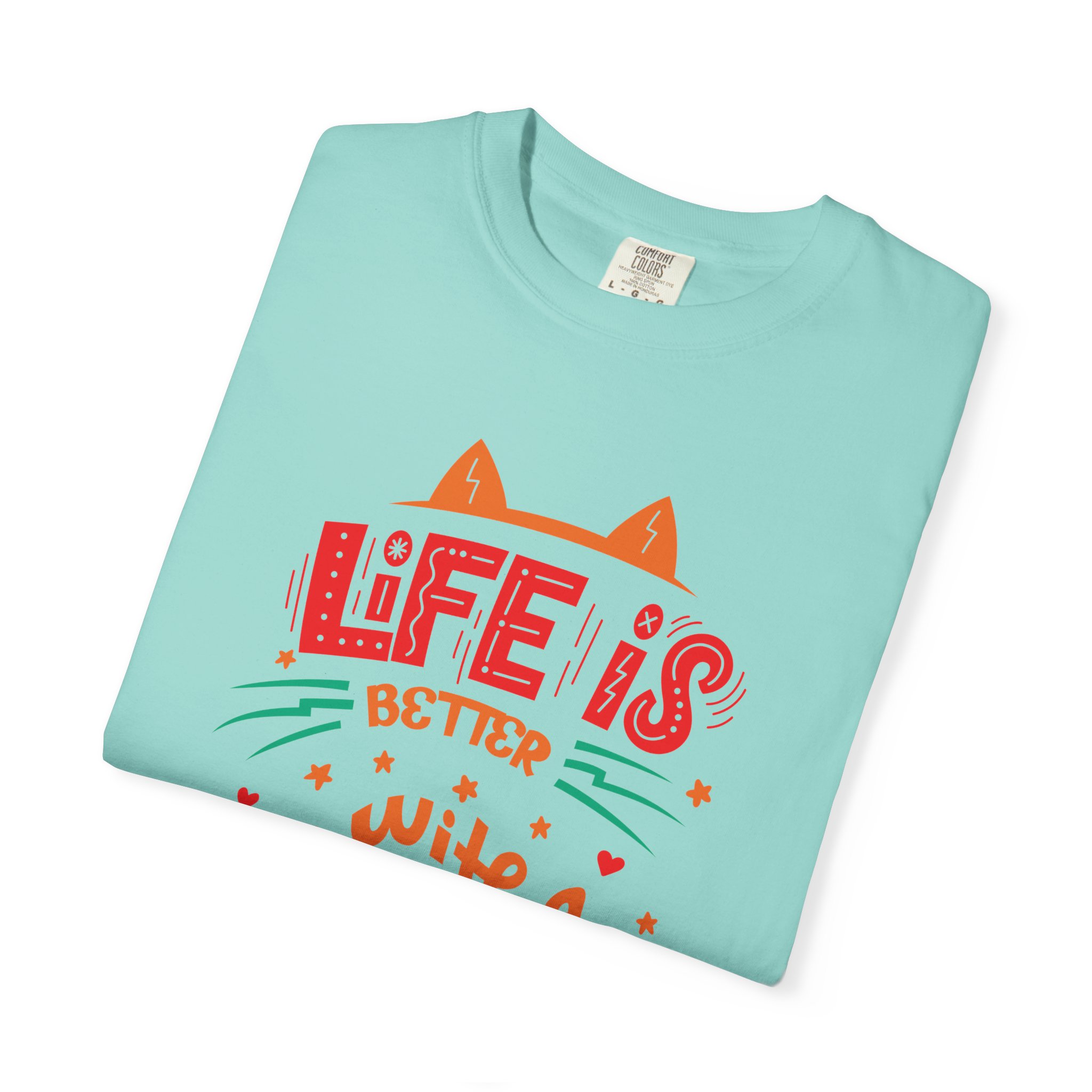b2 - 5.15 - Life Is Better With a Cat T-Shirt – Cute Cat Lover Graphic Tee for Cozy Vibes & Everyday Happiness. - Image 31