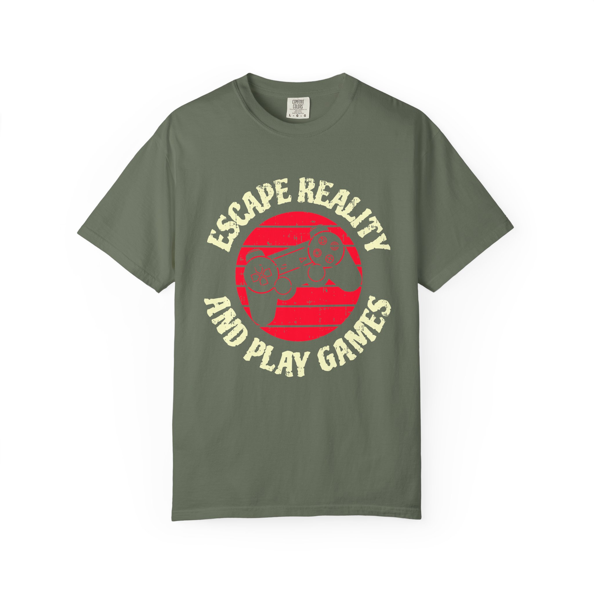 Escape Reality and Play Games T-Shirt – Funny Gamer Graphic Tee for Video Game Lovers, Gamers & Gaming Enthusiasts. - Image 9