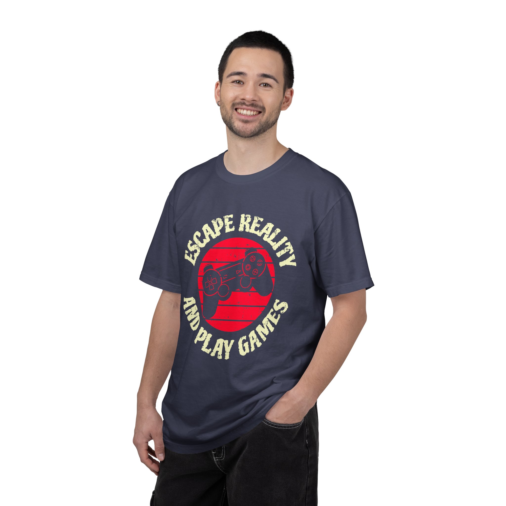 Escape Reality and Play Games T-Shirt – Funny Gamer Graphic Tee for Video Game Lovers, Gamers & Gaming Enthusiasts. - Image 26