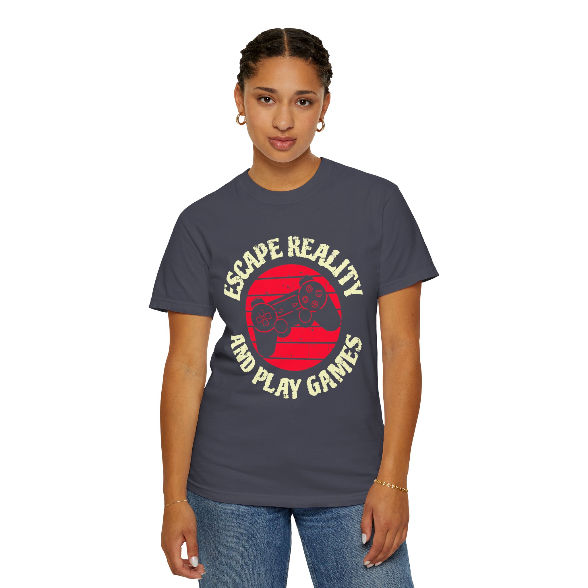 Escape Reality and Play Games T-Shirt – Funny Gamer Graphic Tee for Video Game Lovers, Gamers & Gaming Enthusiasts. - Image 44