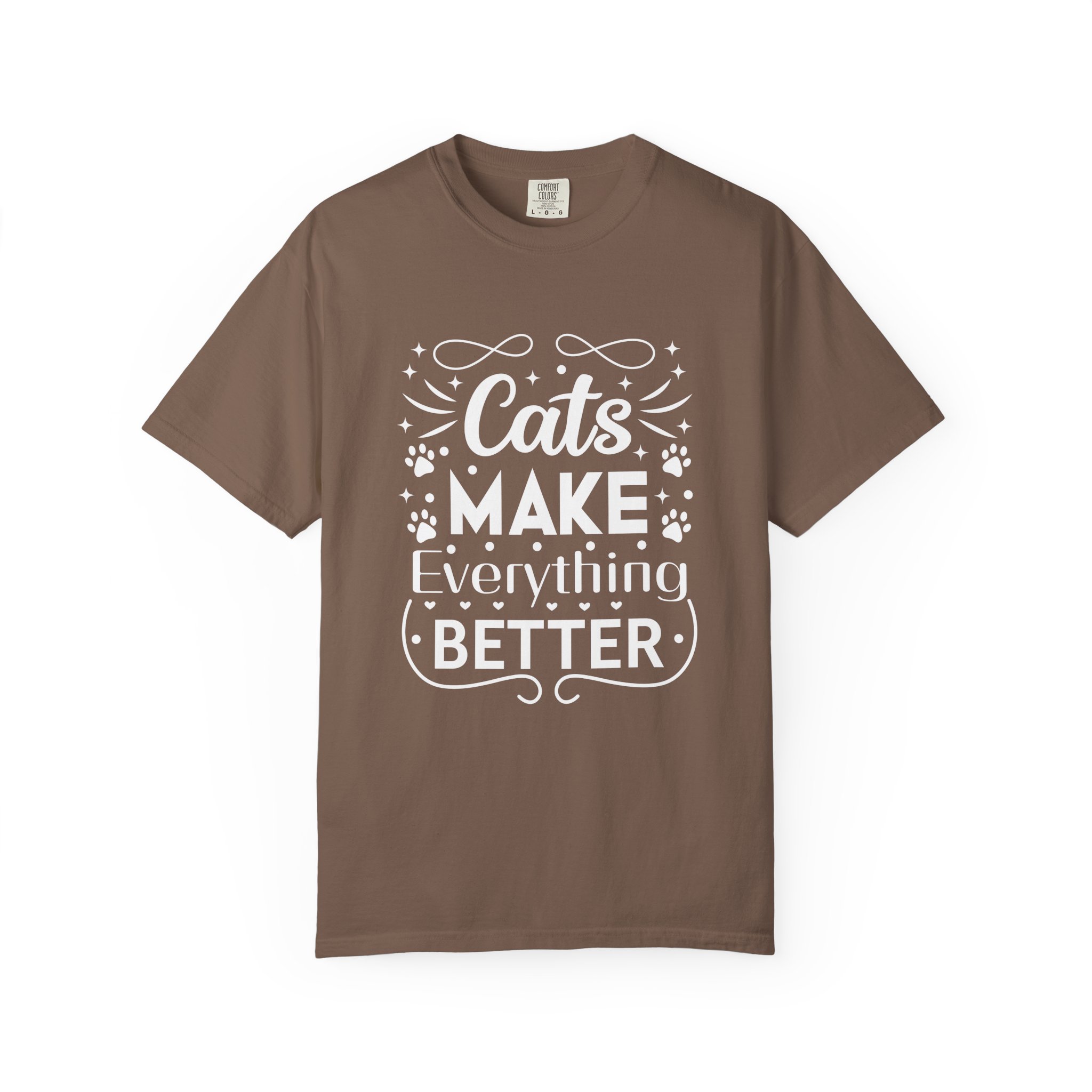 b2 - 5.10 - Cats Make Everything Better T-Shirt – Cute Cat Lover Graphic Tee for Cozy Vibes & Everyday Happiness. - Image 9