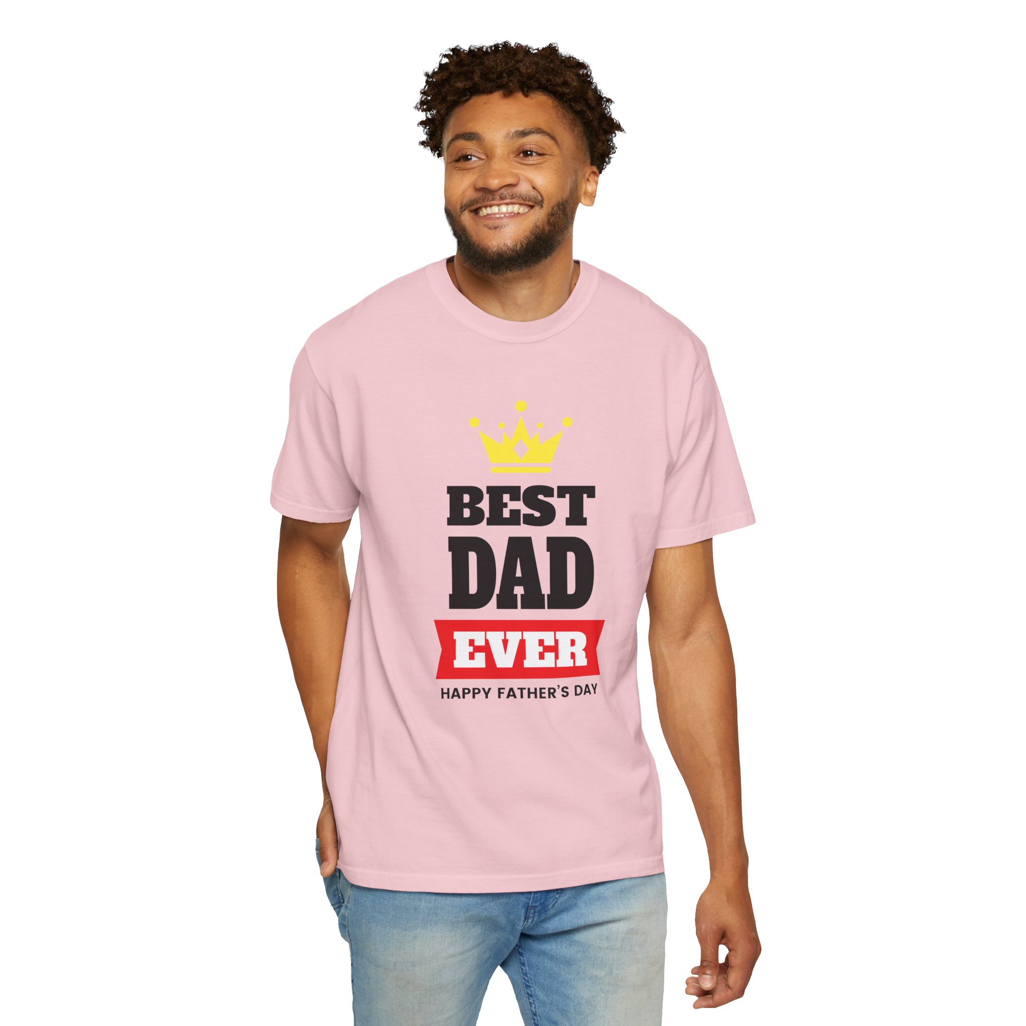 Best Dad Ever T-shirt for Father's Day, Unisex Garment-Dyed Tee, Perfect Gift for Dads, Celebrate Fatherhood, Casual Wear. - Image 54