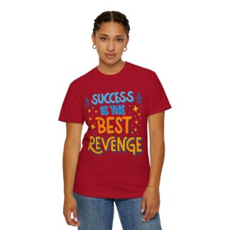 Motivational Graphic Tshirt  - Success Is the Best Revenge Unisex Tee - Image 52
