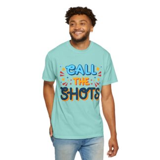 Vintage Funny Tshirt - Call the Shots - Unisex Tee - Image 22