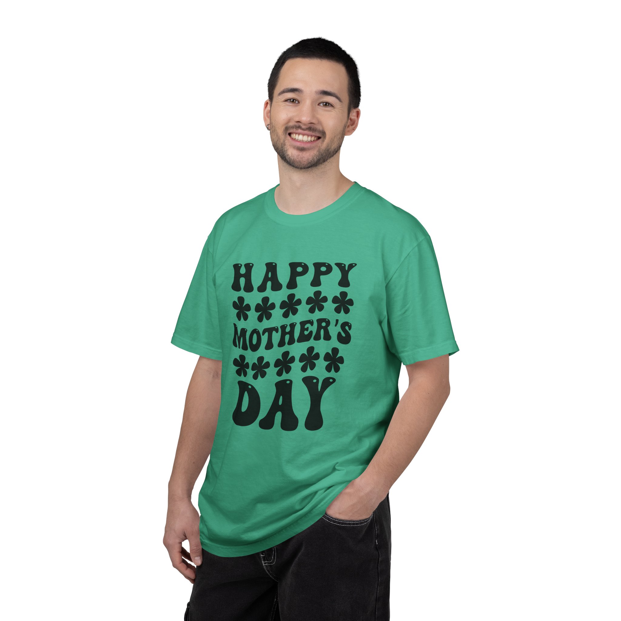 Happy Mother’s Day Retro Floral T-Shirt – Cute Love Graphic Tee for Moms, Perfect Gift Giving & Celebration Wear. - Image 26