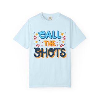Vintage Funny Tshirt - Call the Shots - Unisex Tee - Image 25
