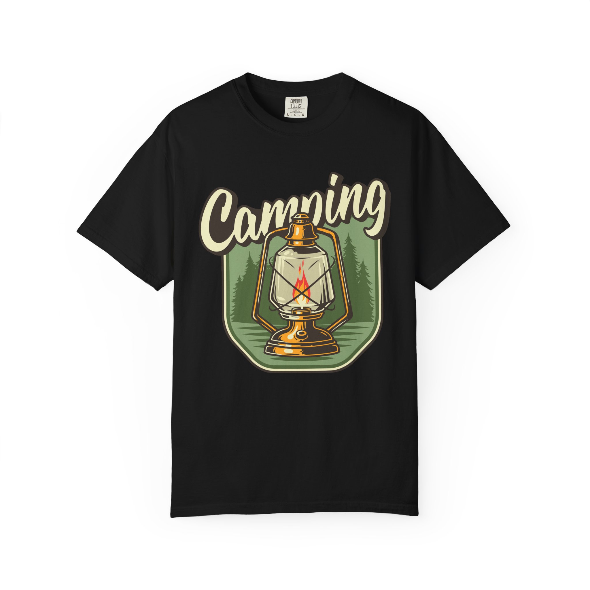 Camping Lantern T-Shirt – Vintage Camp Graphic Tee for Outdoor Lovers, Fun Adventure Wear & Perfect Gift Giving. - Image 33