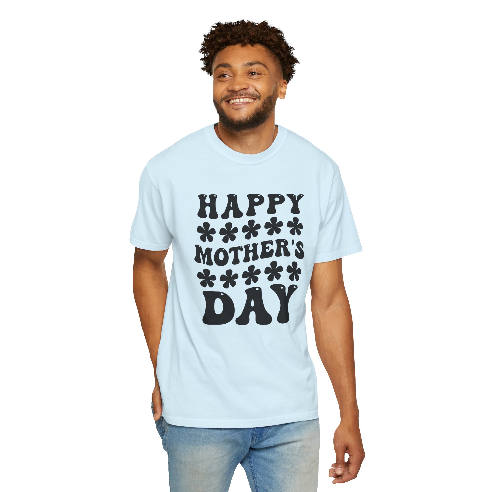 Happy Mother’s Day Retro Floral T-Shirt – Cute Love Graphic Tee for Moms, Perfect Gift Giving & Celebration Wear. - Image 38