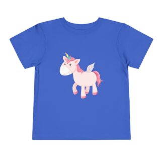 Cute Pink Pegasus Unicorn Toddler T-Shirt – Adorable Fantasy Graphic Tee for Kids, Boys & Girls.