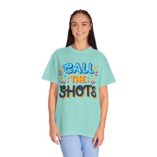 Vintage Funny Tshirt - Call the Shots - Unisex Tee - Image 19
