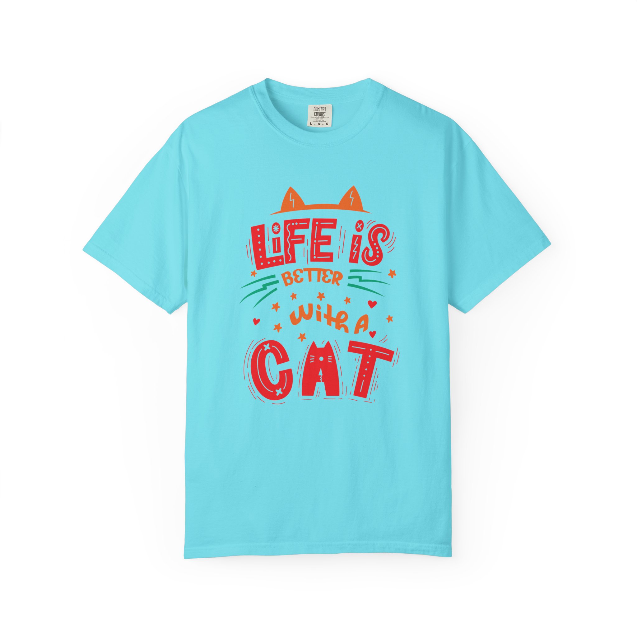 b2 - 5.15 - Life Is Better With a Cat T-Shirt – Cute Cat Lover Graphic Tee for Cozy Vibes & Everyday Happiness. - Image 33