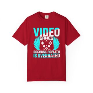 Funny Gaming T Shirt: Escape Reality with Humor - Image 49
