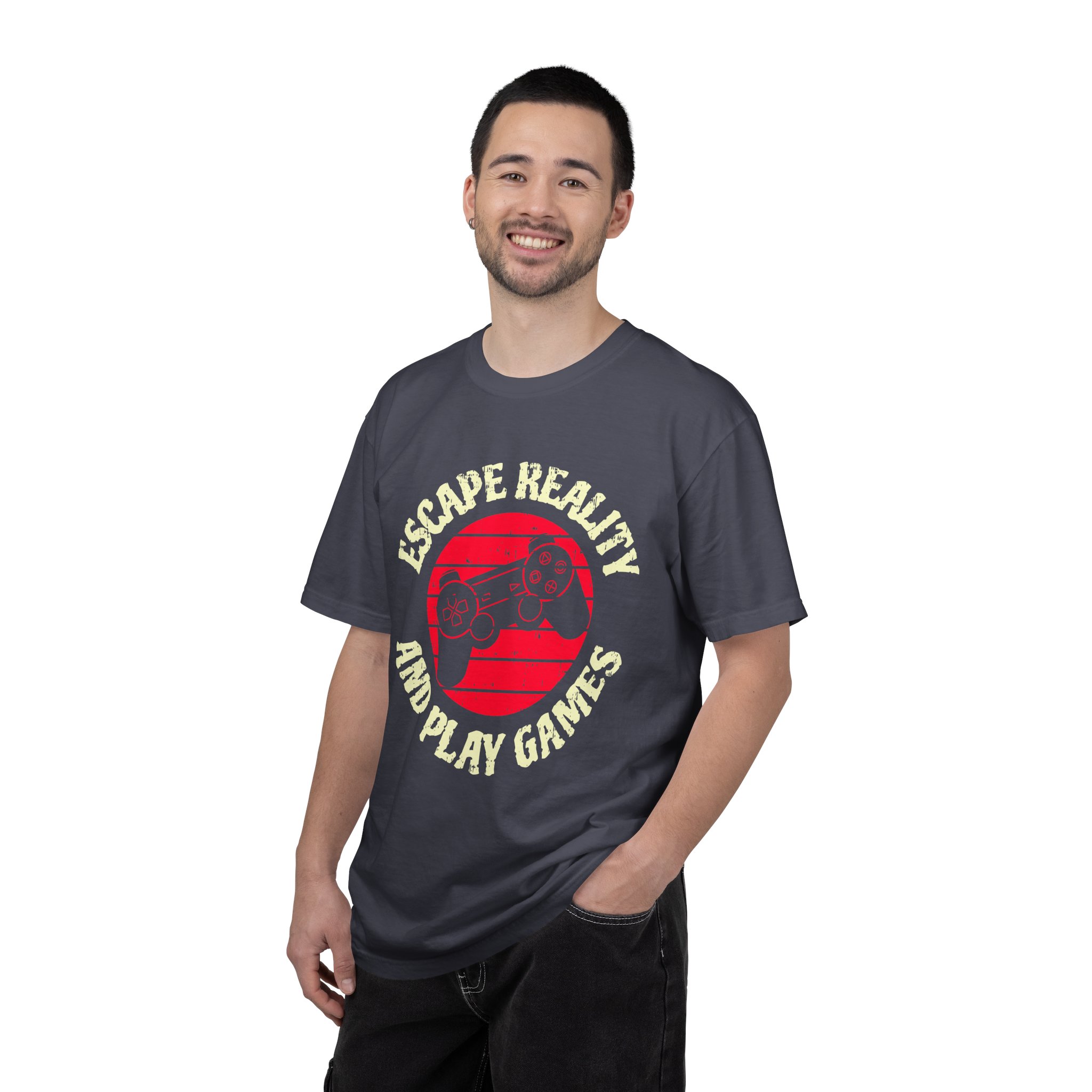 Escape Reality and Play Games T-Shirt – Funny Gamer Graphic Tee for Video Game Lovers, Gamers & Gaming Enthusiasts. - Image 42