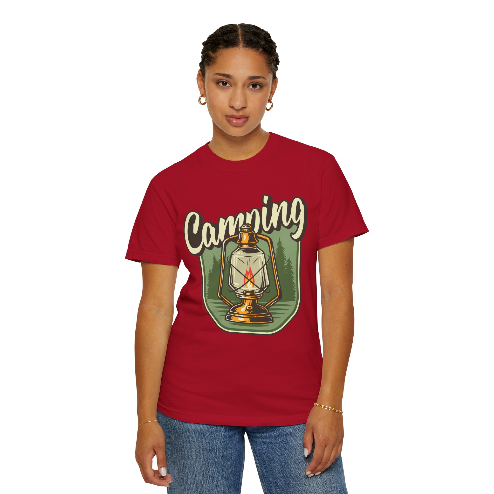 Camping Lantern T-Shirt – Vintage Camp Graphic Tee for Outdoor Lovers, Fun Adventure Wear & Perfect Gift Giving. - Image 52