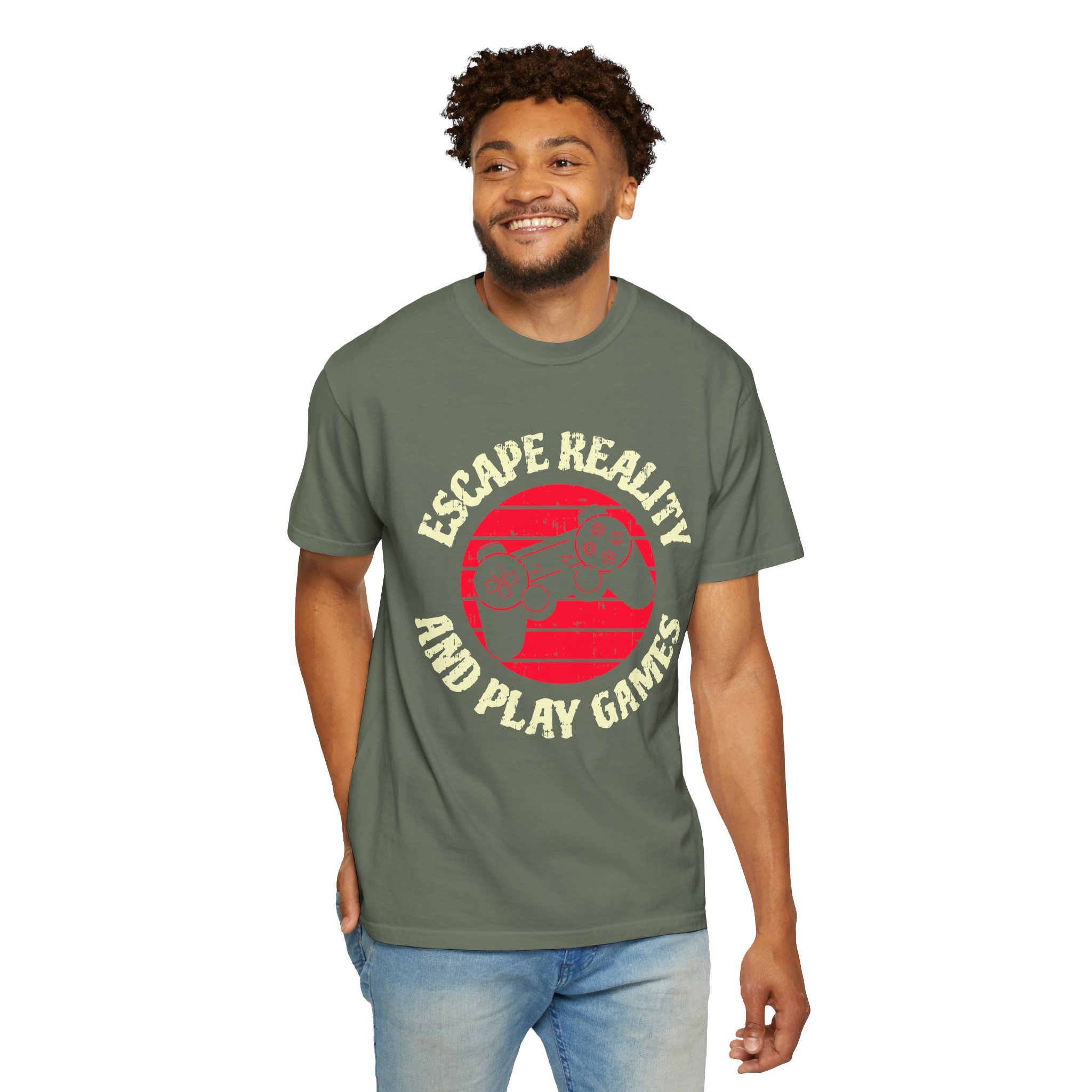 Escape Reality and Play Games T-Shirt – Funny Gamer Graphic Tee for Video Game Lovers, Gamers & Gaming Enthusiasts. - Image 14